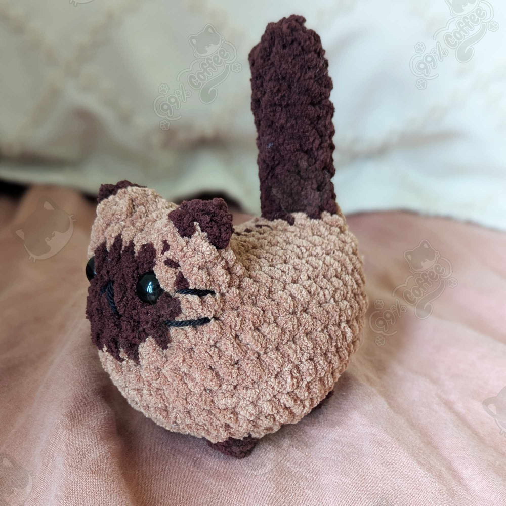 Siamese Loaf Cat Stuffed Animal (ONLINE ORDER ONLY)