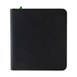 12 Pocket Exo Tec Zip Binder : Signature Black
