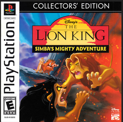 The Lion King Simbas Mighty Adventure (Collector's Edition) (Playstation) (ONLINE ORDER ONLY)