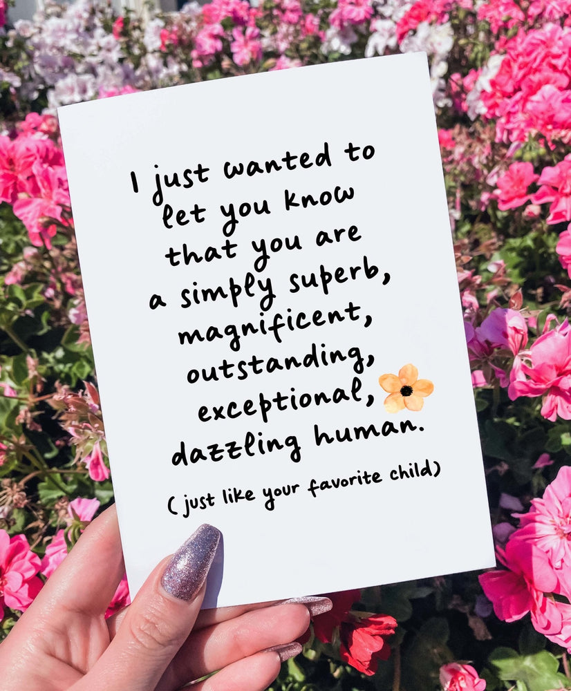 Simply Superb Mother's Day Card (Online Order Only)