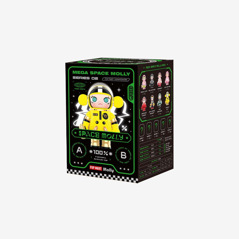 POP Mart MEGA SPACE MOLLY 100% Series 2-B (1 Blind Box) (ONLINE ORDER ONLY)