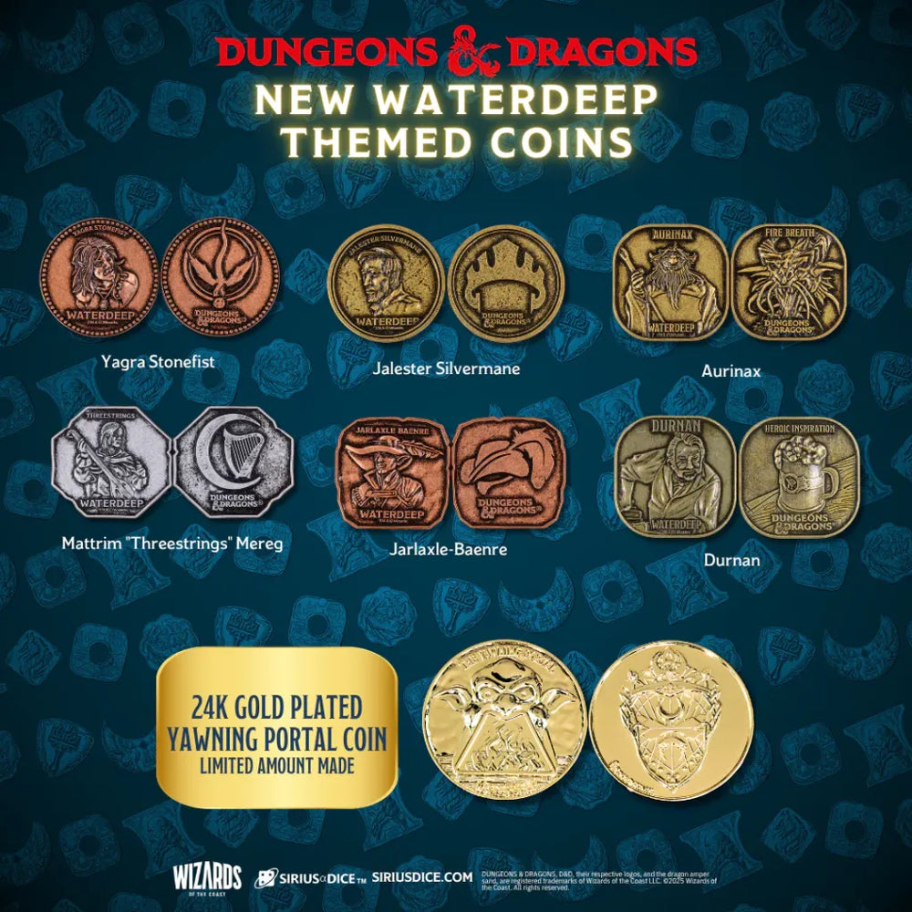 Sirius Dice D&D The Yawning Portal Treasure Pack - One Pack (ONLINE ORDER ONLY)
