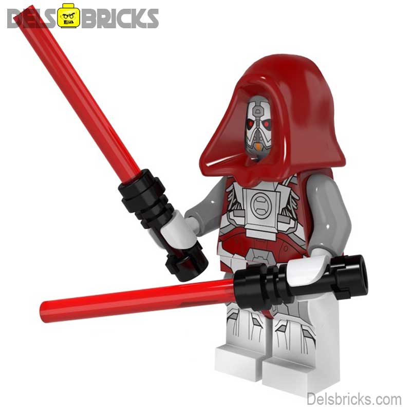 Sith Warrior Lego Minifigures Custom Star Wars Toys (ONLINE ORDER ONLY)