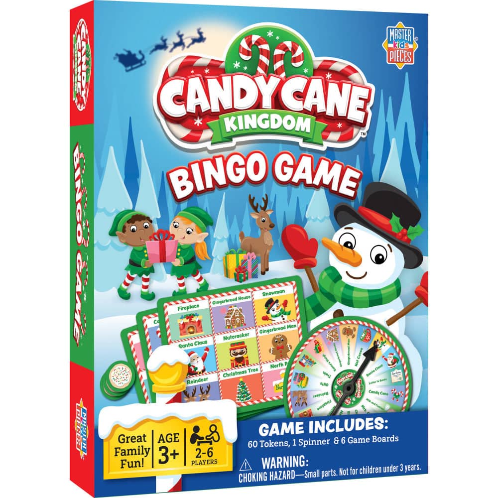 Candy Cane Kingdom Bingo Game (ONLINE ORDER ONLY)