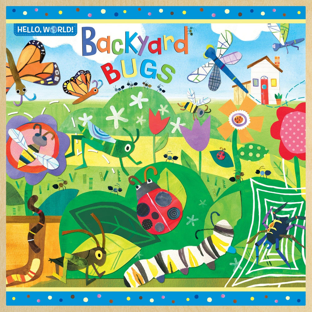 Hello, World! - Backyard Bugs 48 Piece Wood Jigsaw Puzzle (ONLINE ORDER ONLY)