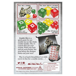 Zombie Dice - Dice Deluxe (ONLINE ORDER ONLY)