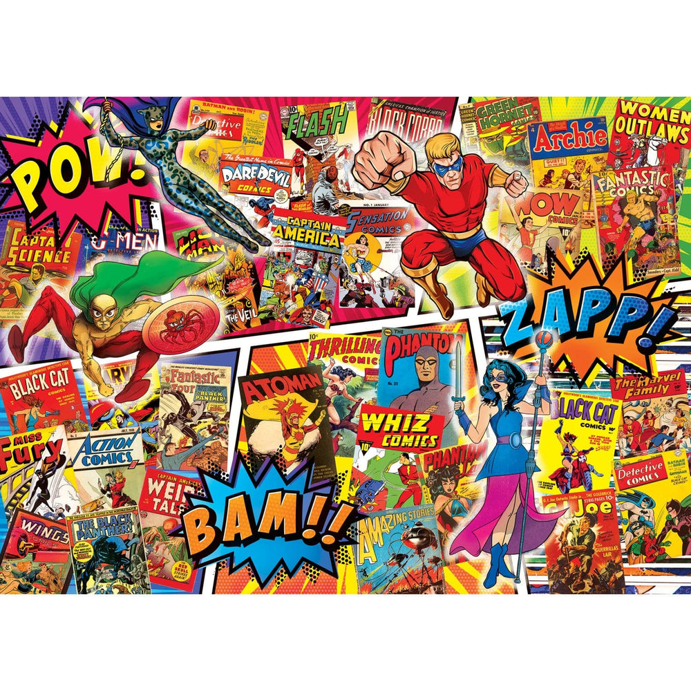 Flashbacks - Superhero Sanctum 1000 Piece Jigsaw Puzzle (ONLINE ORDER ONLY)