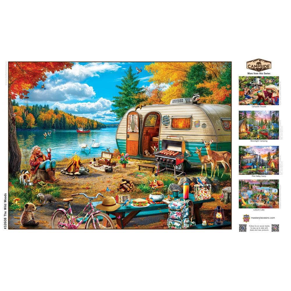 Campside - The Wild Woods 300 Piece EZ Grip Jigsaw Puzzle