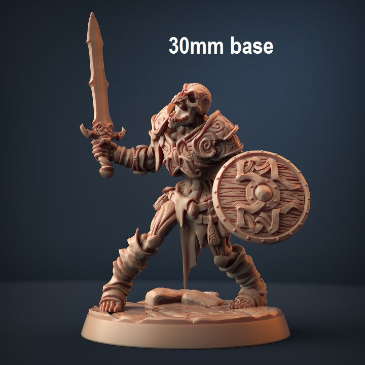 Skutagaard Draugr Skeleton Warrior: Base Sculpt A (Online Order Only)