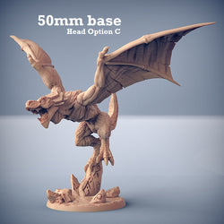 Xol'toa on Sky-Terror (Lizardfolk Warlord on Winged Dinosaur Cavalry Unit) (Online Only)