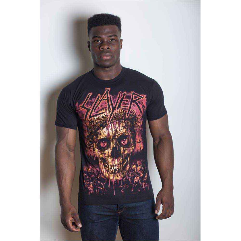 SLAYER - Crowned Skull [T-Shirt] (ONLINE ORDER ONLY)