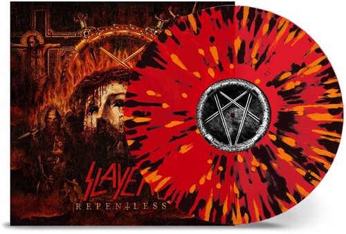Repentless - Transparent Red W/ Orange & Black Splatter [Vinyl] (ONLINE ORDER ONLY)