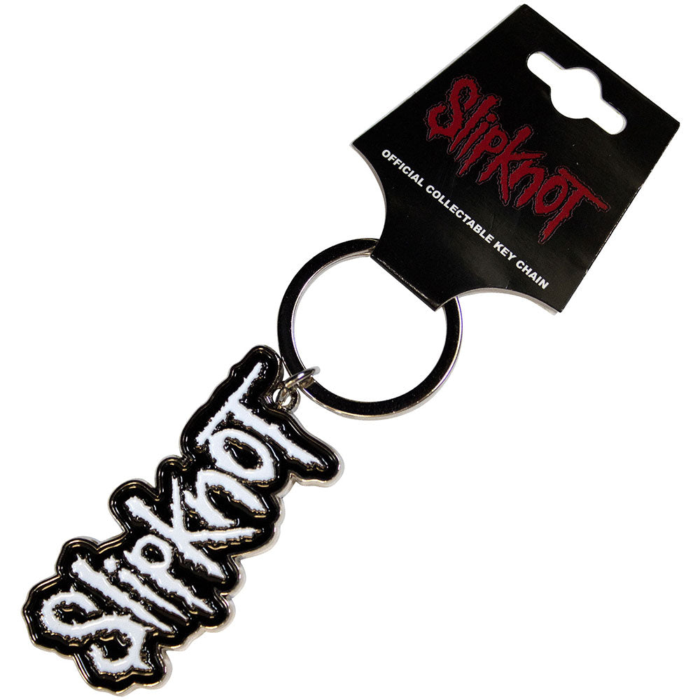White Logo Black Border [Keychain] (ONLINE ORDER ONLY)