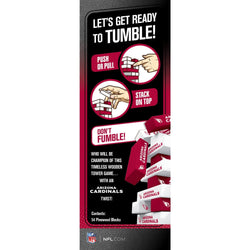 Arizona Cardinals Tumble Tower (ONLINE ORDER ONLY)