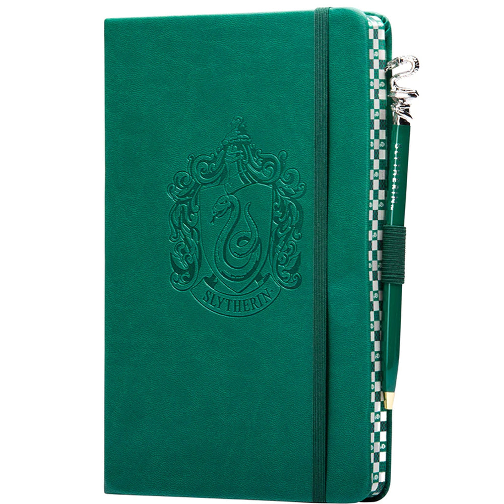 Slytherin House Crest Harry Potter Softcover Journal Set (Online Order Only)