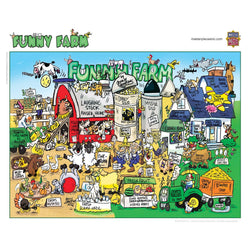 Funny Farm 1000 Piece Jigsaw Puzzle (ONLINE ORDER ONLY)