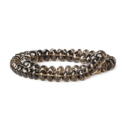 Smoky Quartz Faceted Rondelle (ONLINE ORDER ONLY)