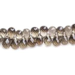Smoky Quartz Tear Drop Briolette (ONLINE ORDER ONLY)