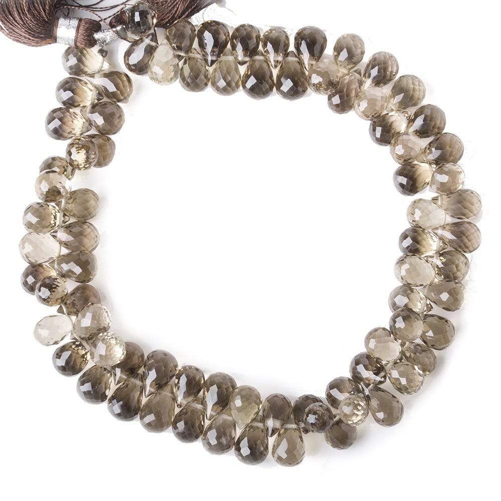 Smoky Quartz Tear Drop Briolette (ONLINE ORDER ONLY)