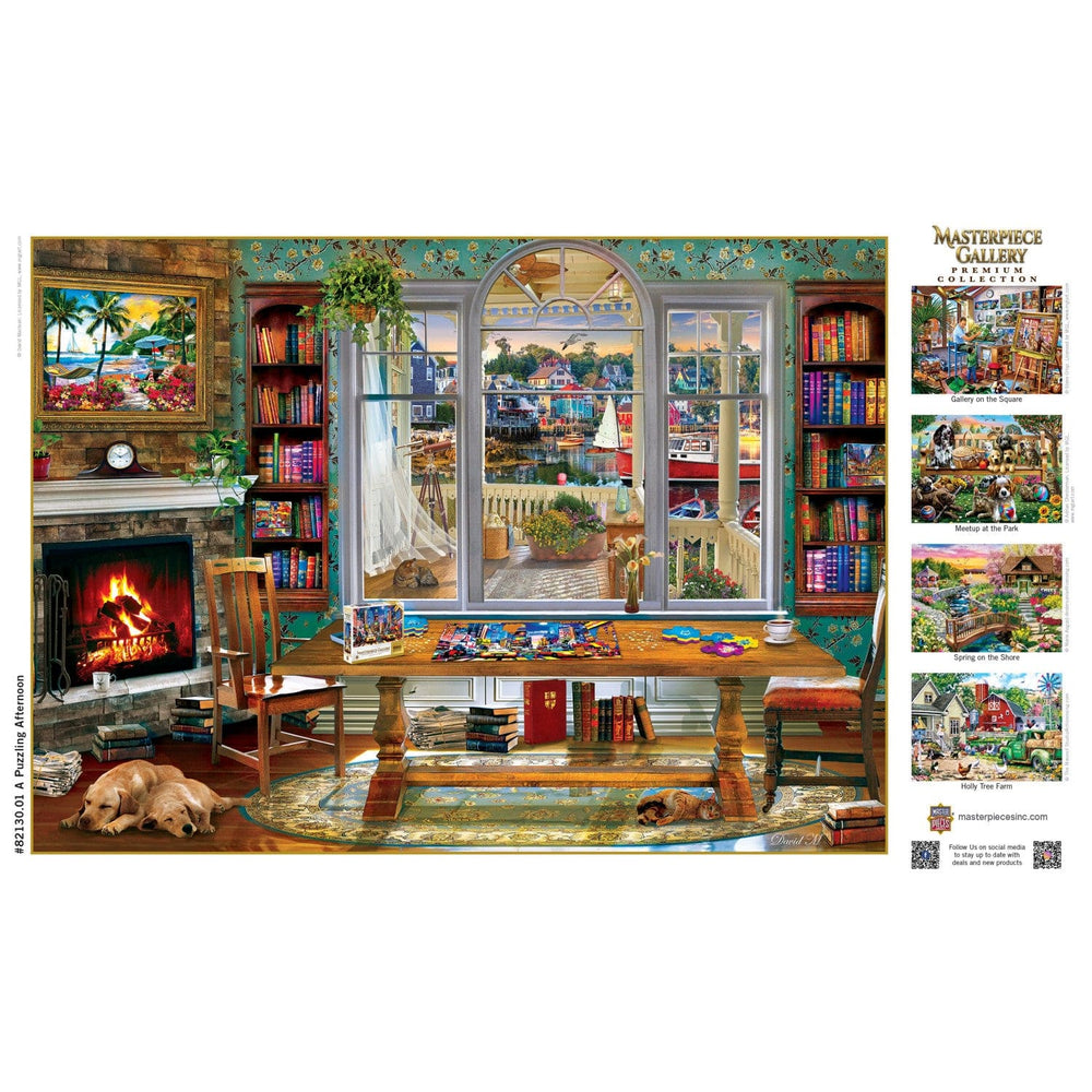 Masterpiece Gallery - A Puzzling Afternoon 1000 Piece Jigsaw Puzzle (ONLINE ORDER ONLY)