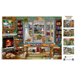 Masterpiece Gallery - A Puzzling Afternoon 1000 Piece Jigsaw Puzzle (ONLINE ORDER ONLY)