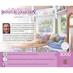 Signature Collection - Puzzler's Retreat 3000 Piece Jigsaw Puzzle - Flawed (ONLINE ORDER ONLY)