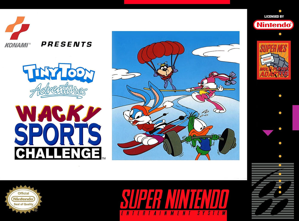 Tiny Toon Adventures: Wacky Sports Challenge (Super Nintendo) (Online Order Only)