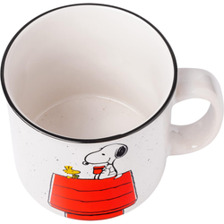 Snoopy and Woodstock Peanuts 20oz Camper Ceramic Mug (ONLINE ORDER ONLY)