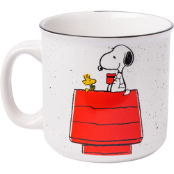 Snoopy and Woodstock Peanuts 20oz Camper Ceramic Mug (ONLINE ORDER ONLY)