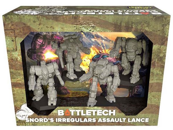 Snord's Irregulars Assault Lance (ONLINE ORDER ONLY)