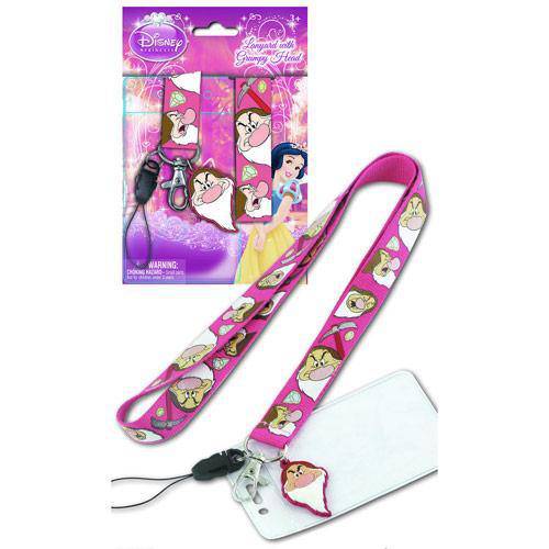 Snow White and the Seven Dwarfs Grumpy Lanyard (Online Order Only)