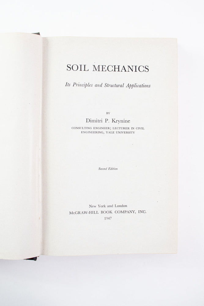 SOIL MECHANICS: Its Principles and Structural Applications (ONLINE ORDER ONLY)