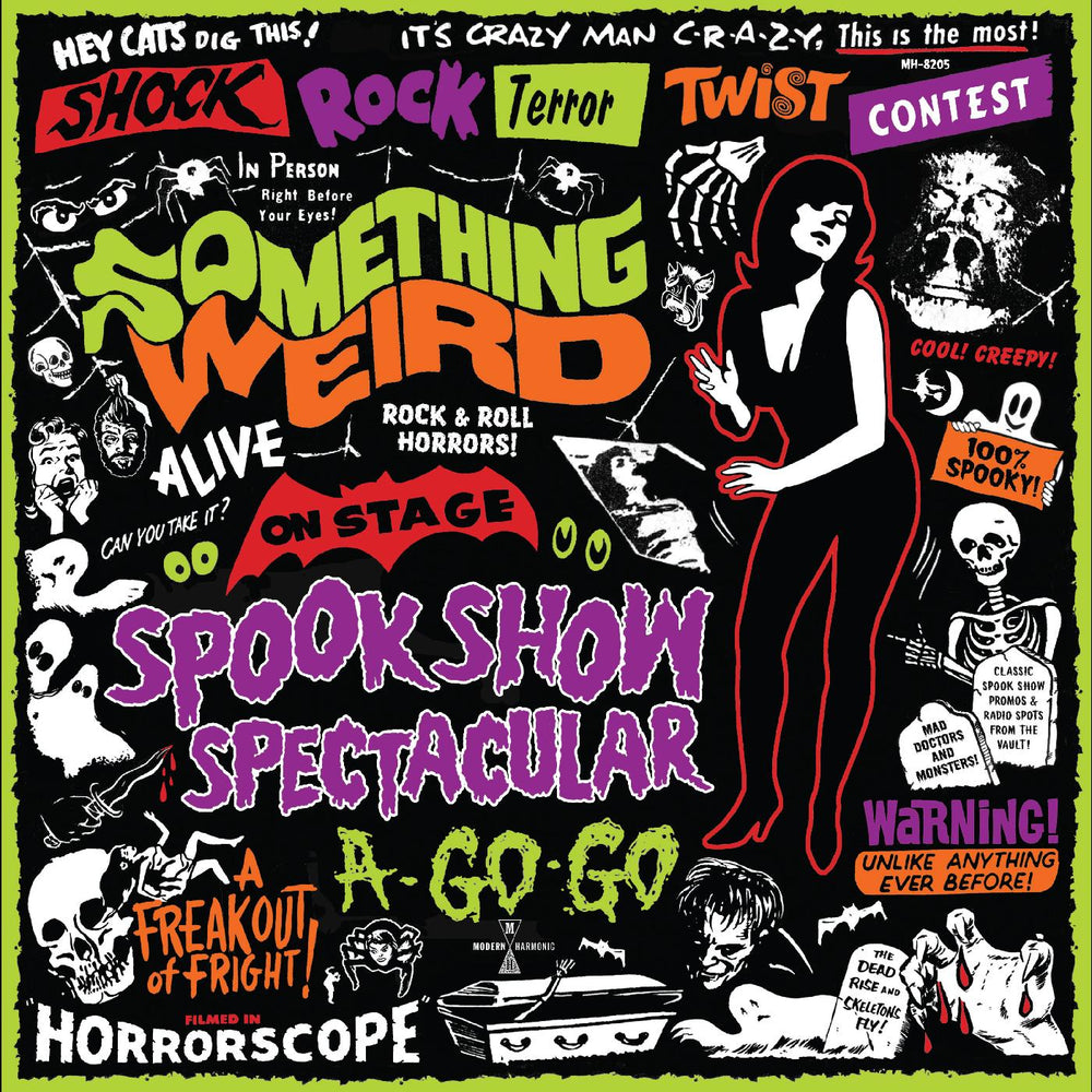 PRE-ORDER Something Weird - Spook Show Spectacular A-Go-Go [Vinyl] (ONLINE ORDER ONLY)