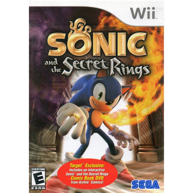 Sonic and the Secret Rings (Target Edition) (Wii) (Online Only)