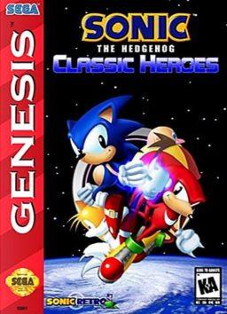 Sonic the Hedgehog Classic Heroes (Rom Hack) (Sega Genesis) (ONLINE ORDER ONLY)