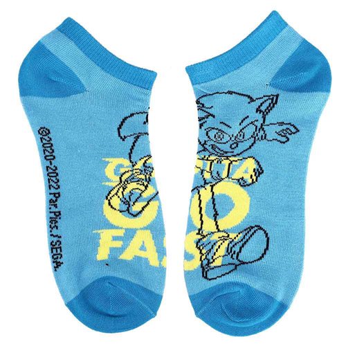 Sonic the Hedgehog Ankle Socks 5 Pack (Online Order Only)