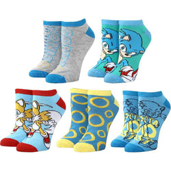 Sonic the Hedgehog Ankle Socks 5 Pack (Online Order Only)