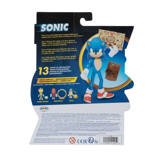 Sonic the Hedgehog 2 Movie 4-Inch Action Figure - Select Figure(s) (Online Order Only)