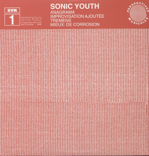 Sonic Youth - Anagrama [Vinyl] (ONLINE ORDER ONLY)