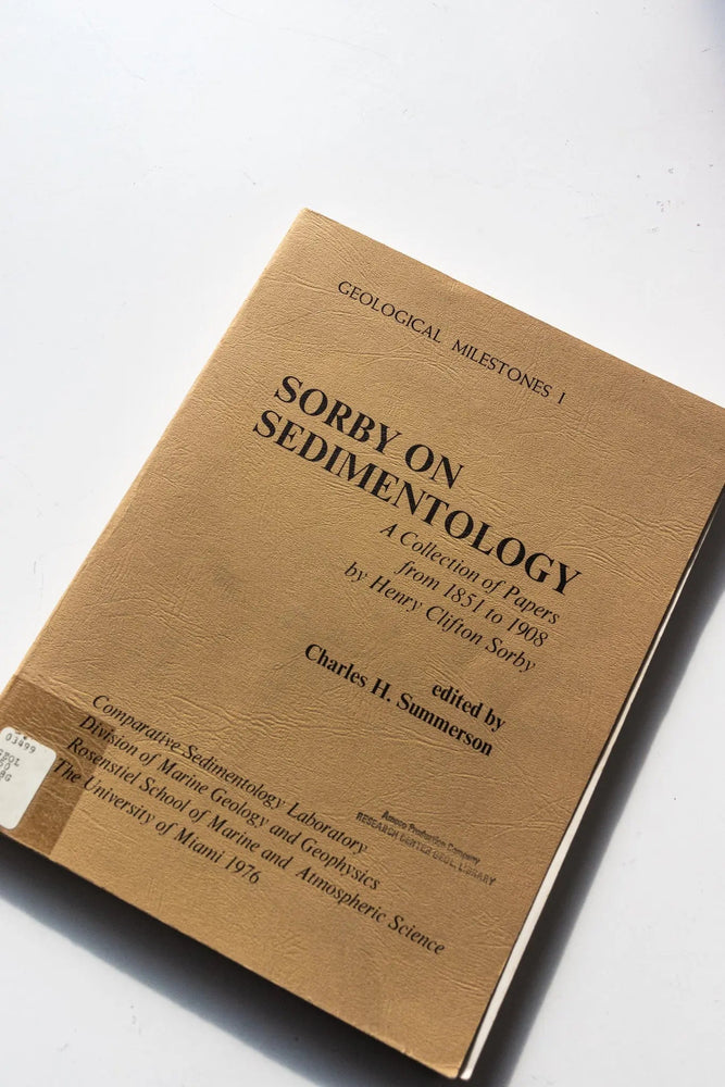 Sorby on Sedimentology (ONLINE ORDER ONLY)