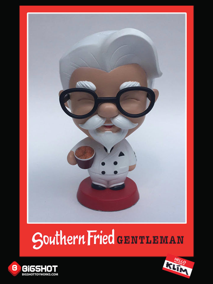 Southern Fried Gentleman 6.5 inch resin sculpture (ONLINE ORDER ONLY)
