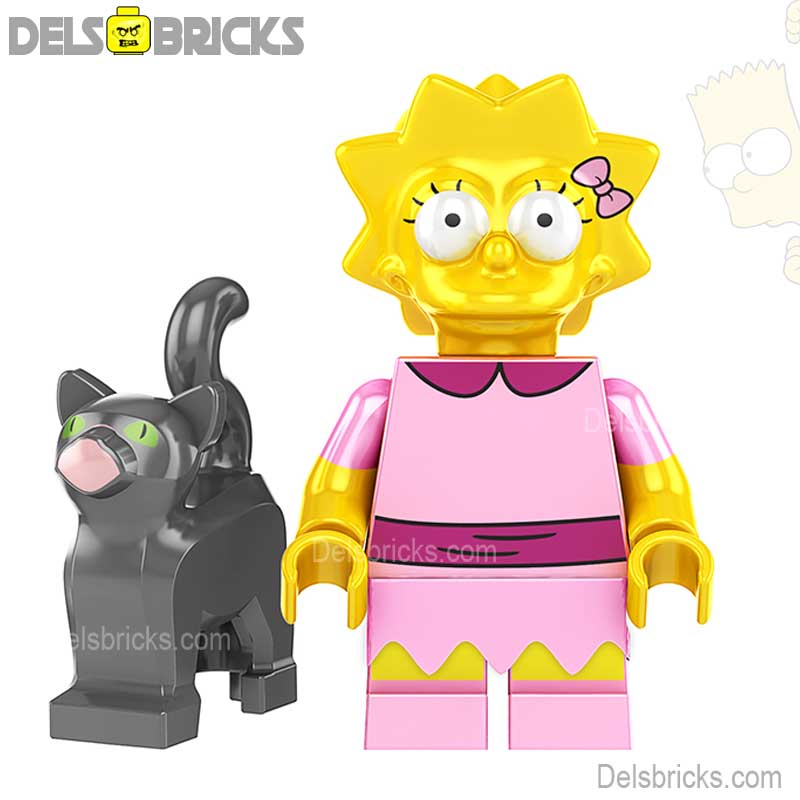 Lisa Simpson | The Simpsons Lego Minifigures Custom toys New (ONLINE ORDER ONLY)