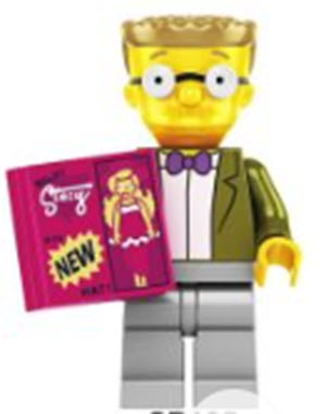 Waylon Smithers Custom Minifig (Online Only)