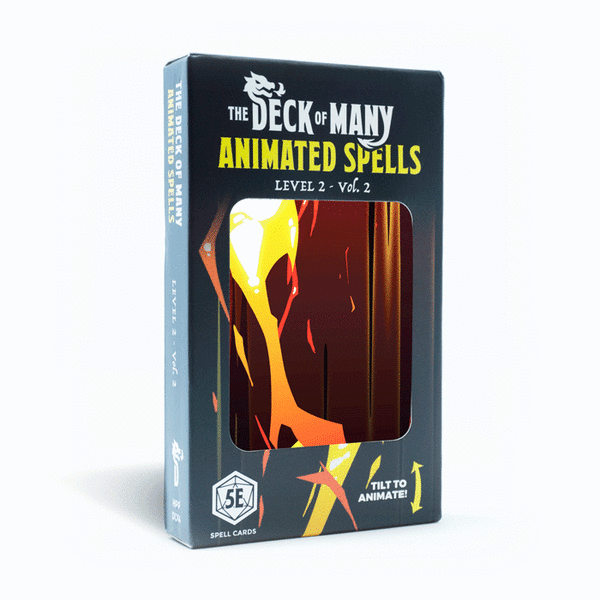 The Deck of Many: Animated Spells - Level 2 Volume 2 (ONLINE ORDER ONLY)