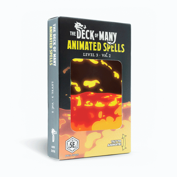 The Deck of Many: Animated Spells - Level 3 Volume 2 (ONLINE ORDER ONLY)