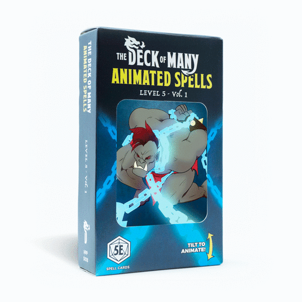 The Deck of Many: Animated Spells - Level 5 Volume 1 (ONLINE ORDER ONLY)