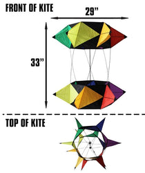 33.5 inch 3-D Spinbox kite (ONLINE ORDER ONLY)
