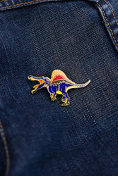 Spinosaurus Enamel Pin (Spinosaurus aegyptiacus) (ONLINE ORDER ONLY)