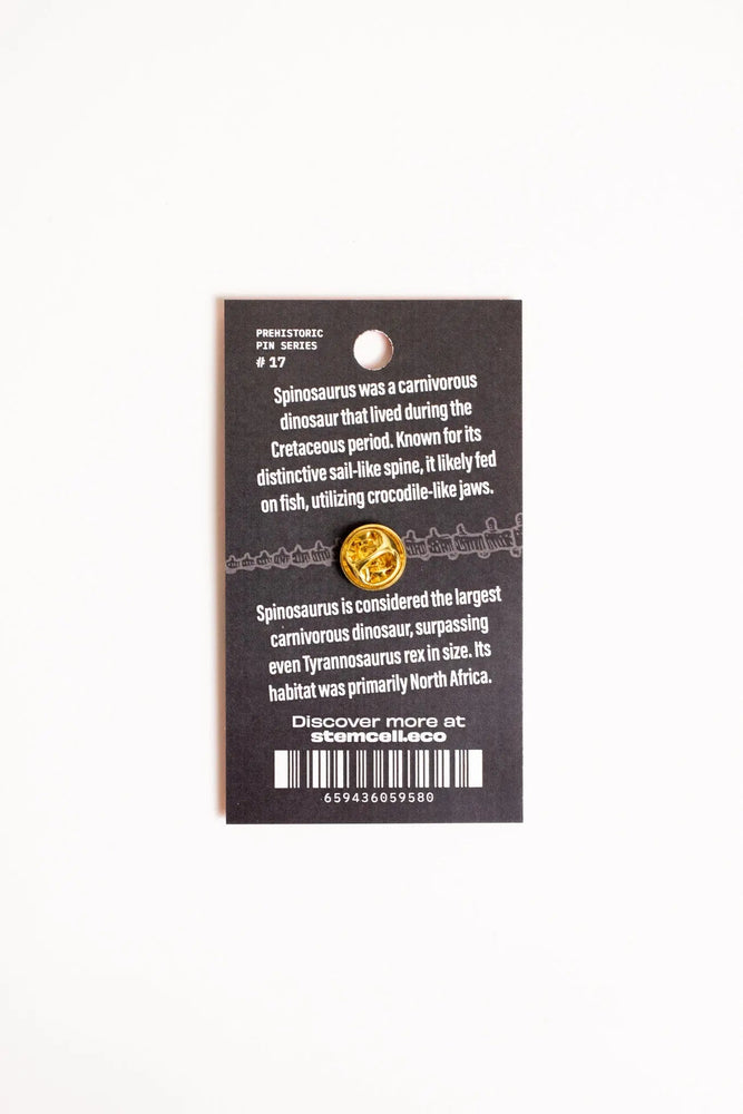 Spinosaurus Enamel Pin (Spinosaurus aegyptiacus) (ONLINE ORDER ONLY)