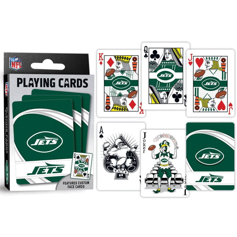 New York Jets Playing Cards - 54 Card Deck (ONLINE ORDER ONLY)